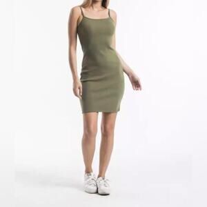 Cotton On Bodycon Mini Dress Size Small Spaghetti Straps Festival Casual Stretch